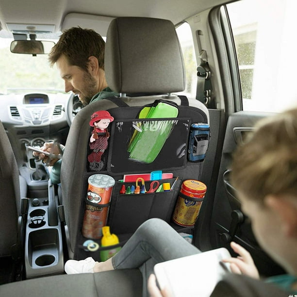 Universal Auto Car Cargo Organiser: Portable Storage Bag, Mesh Net Pocket, Rear Back Seat & Trunk Grocery Storage