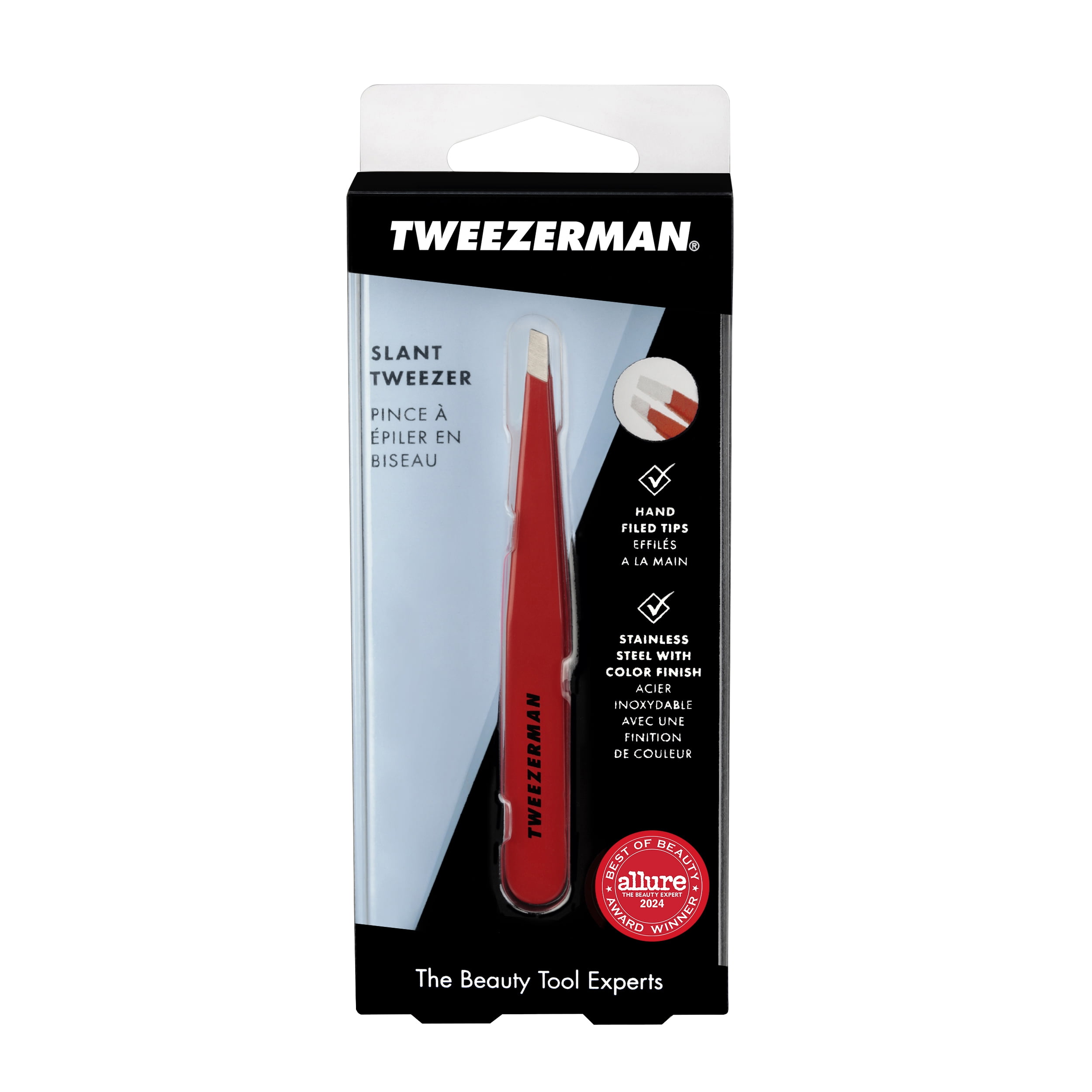 Tweezerman Signature Red Slant Tweezer