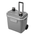 thumbnail image 1 of Hielera 65qt Cooler Ruedas Portatil Portavasos 61lts Coleman Coleman 3000006476, 1 of 5