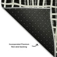 thumbnail image 6 of Dalyn Rugs Premium Machine Washable Mayfield AMF729 Black 2'3" x 7'6" Runner Rug, 6 of 6