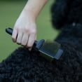 thumbnail image 3 of Jeffers Pet Double Sided Grooming Slicker Brush for Dogs, Cats, Puppies – Flexible Head with Stainless Steel Pins – Detangler Tool for Mats, Loose Fur, Shedding – Home or Professional Use - Small, 3 of 5
