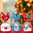 thumbnail image 2 of Cheapark 50 Pcs Christmas Ears Candy Bags - Souvenir Gift Bags for Baking, Candy & Snacks, Festive Party Supplies, Adorable Holiday Packaging Decor, 2 of 6