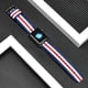 thumbnail image 3 of Compatible con la correa de Apple Watch, correa de nailon fino ajustable Correa de repuesto para iwatch de 42 a 45 mm, serie 5/4/3/2/1, 3 of 5