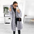 thumbnail image 2 of Chaqueta de invierno para mujer, abrigo, chaqueta, ropa de abrigo, regalo para mujer, chaleco de piel sintética, chaleco de manga larga, abrigo, chaqueta, abrigo, ropa de abrigo., 2 of 5