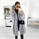 thumbnail image 2 of Chaqueta de invierno para mujer, abrigo, chaqueta, ropa de abrigo, regalo para mujer, chaleco de piel sintética, chaleco de manga larga, abrigo, chaqueta, abrigo, ropa de abrigo., 2 of 5
