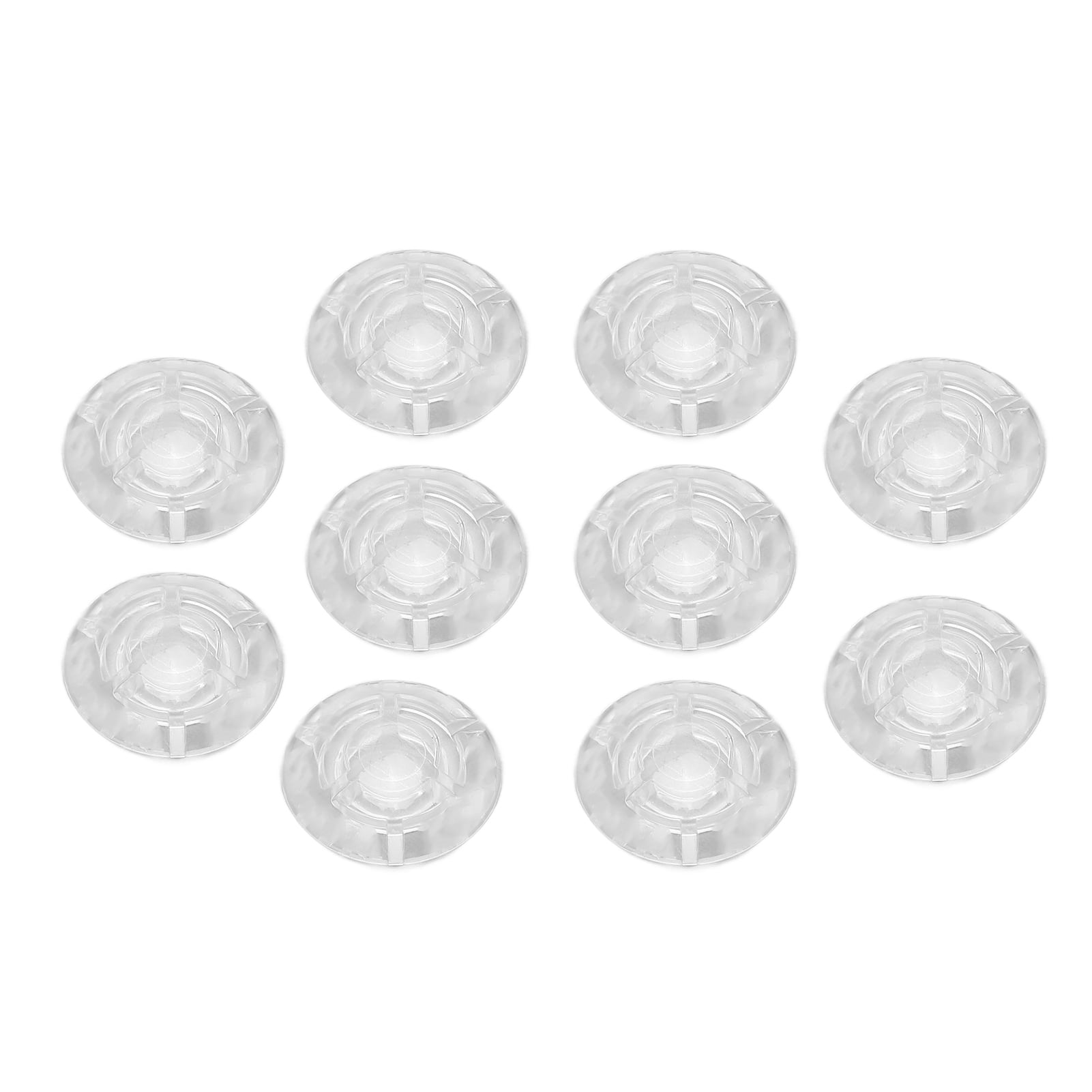 Fyydes Clear Footswitch Toppers,Footswitch Topper,10Pcs Footswitch