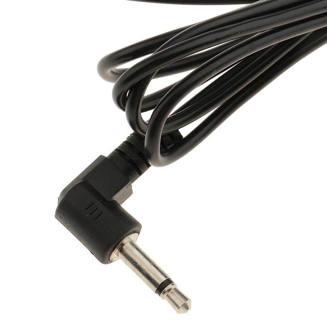 pitrice Oreille Crochet Omnidirectionnel Boom Tête Porté Microphone 3.5mm Angle Droit