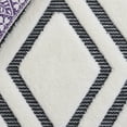thumbnail image 6 of SAFAVIEH Celebrity Kimberly Geometric Area Rug, Ivory/Black, 8' x 10', 6 of 10