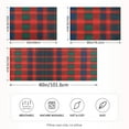 thumbnail image 2 of Yayeee Pillowcase King Size Set of 2 Satin Wrinkle Resistant Pillow Case, Red and Blue Pattern, 2 of 8