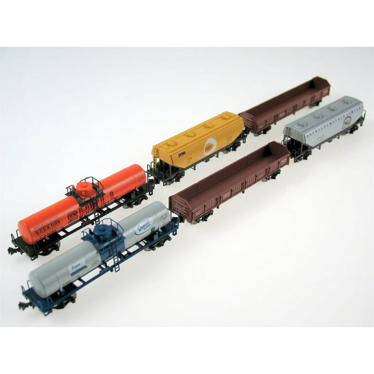 Kato USA Inc. N Mixed Freight Car Set 6 KAT1066275 N Rolling Stock