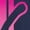 NAVY, variant on - Pink Ombre Logo - Women's Short Sleeve Graphic T-Shirt