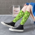 thumbnail image 6 of Picia Women Crew Soft Moisture-wicking Socks Daisies And Ladybugs Pattern Design Cotton Socks, One Size fit All, 6 of 9