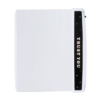 Flat Book Light Page Book Light for Reading in Bed at Night Clear LED Book Full Page Light Illuminator Panel Plate Lamp Board Wireless (Powered by 3 AAA batteries (NOT Included) )