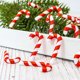 thumbnail image 2 of 20 piezas de mini bastones de caramelo para decoración navideña, decoración para árbol de Navidad, colgante de Navidad, decoración para el hogar, regalo de Año Nuevo 2023-2024 para niños, 2 of 5