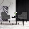 thumbnail image 3 of SET DE 2 SILLAS VELVET MODERNAS PARA COMEDOR MARCA GRAVITA, 3 of 6