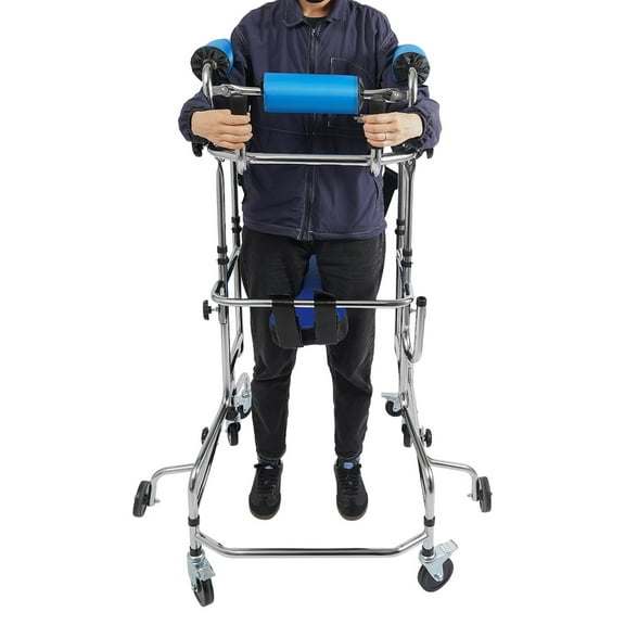 Adult Walker Walking Aid Adjustable Standing Frame for Seniors Walking Assist 100kg/220.46lb ,for Seniors