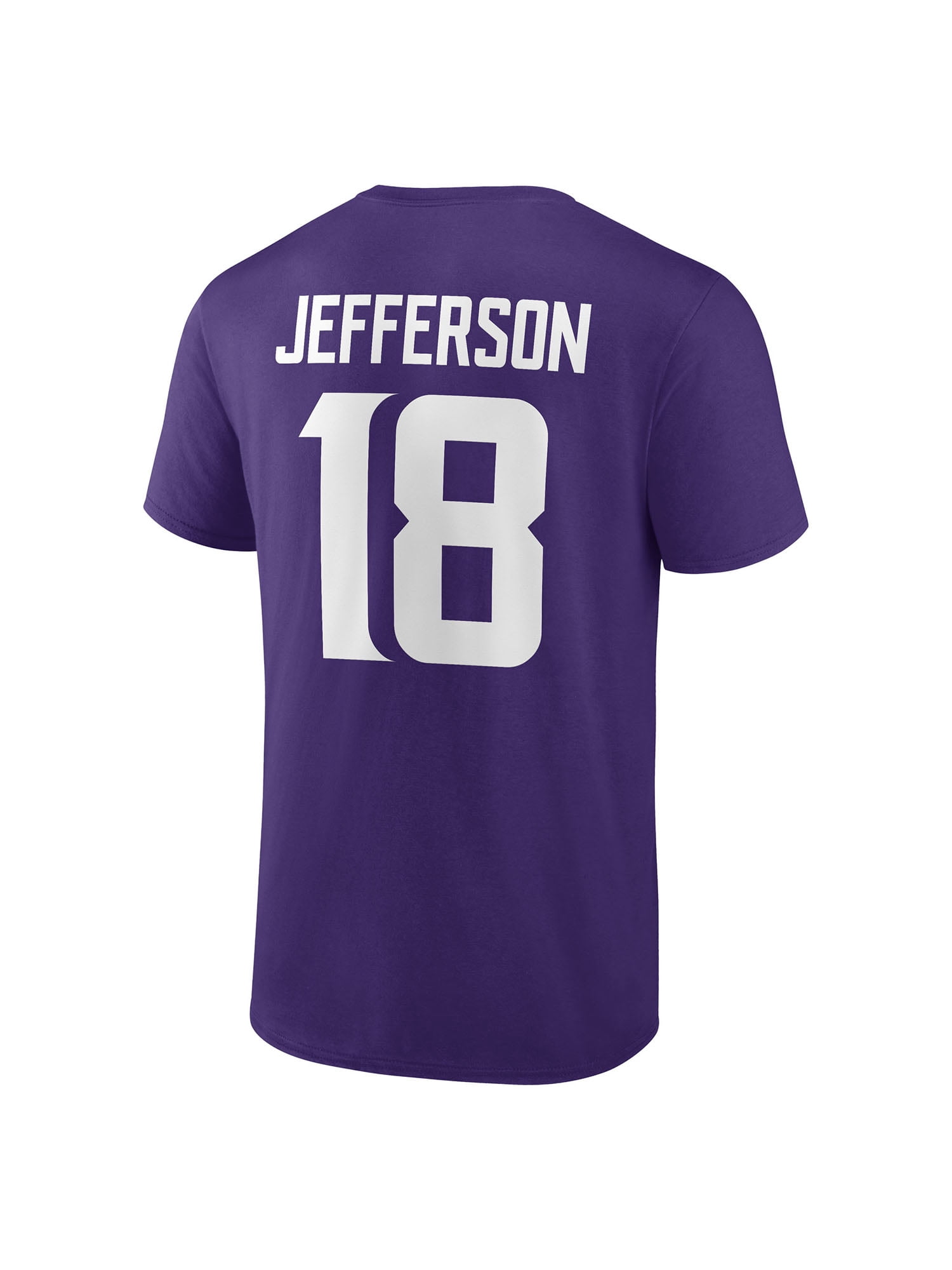 NFL Justin Jefferson Minnesota Vikings Mens Name & Number Short Sleeve Tee