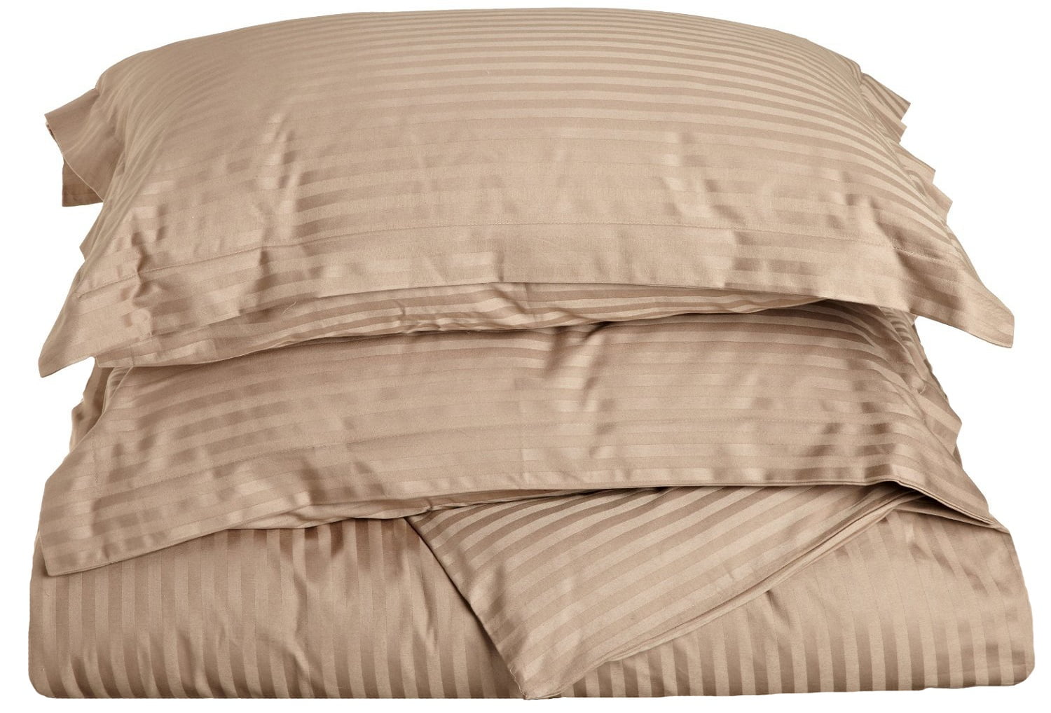 300Thread Count Stripe Egyptian Cotton Duvet Cover Set