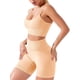 thumbnail image 1 of Conjunto de entrenamiento sin costuras para mujer Trajes de yoga de 2 piezas Pantalones cortos activos Sujetador deportivo sexy Xemadio LRWJ020-16, 1 of 3