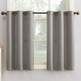 thumbnail image 3 of No. 918 Montego Window Curtain Valance/Kitchen Curtains, Set of 2, 56" x 36", 3 of 5