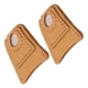 thumbnail image 5 of Almohadilla de dedal de cuero para monedas, protectores de dedos de cuero de vaca artesanales para coser y acolchar, 2 uds., 5 of 5