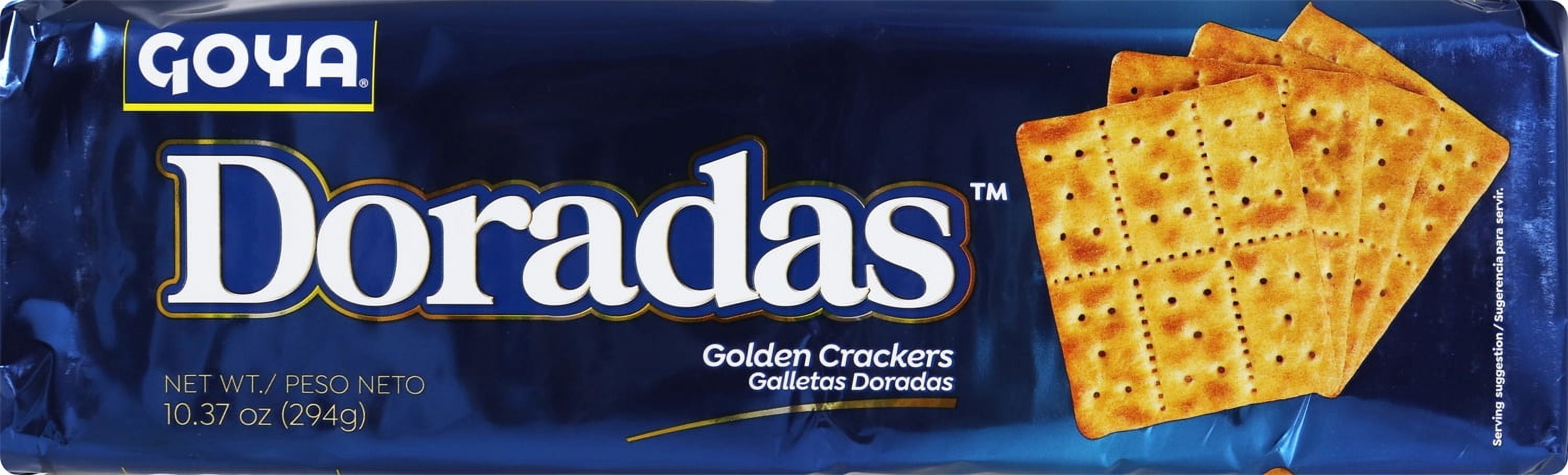 (5 pack) GOYA Doradas Golden Crackers, 10.37 oz