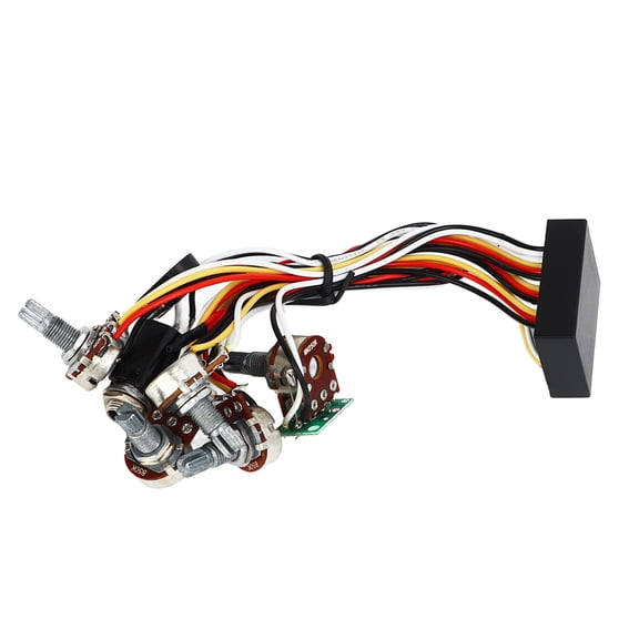 Electric Bass Preamp Circuit Plastic Metal Improve Sound Quality EQ Equalizer Circuit for Bassist