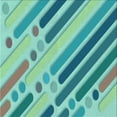 thumbnail image 1 of Ahgly Tapis d'Intérieur Lavable en Machine Carré Vert Mer Profonde, 4 Pieds Carré, 1 of 7