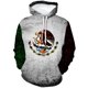 thumbnail image 3 of Sudadera con capucha con la bandera de México para hombre, sudadera con estampado 3D, sudadera con gráficos casuales, sudadera con capucha de gran tamaño para primavera y otoño, ropa de calle, 3 of 5