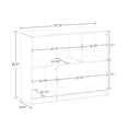 thumbnail image 6 of RiverRidge Kids Horizontal Bookshelf Toy Organizer with 2 Open Shelves & 2 Cubbies - White, 6 of 8