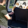 thumbnail image 5 of Xoenoiee Rooster Chicken Egg Print Car Seat Cover for Back Seat, Waterproof Bench Seat Cover, Universal Rear Bench Towel Seat Covers Nonslip Pet Backseat Protector for Cars Trucks SUVs, 5 of 7