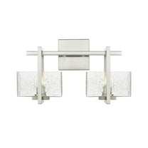 Innovations Lighting - Striate - 2 Light Bath Vanity In Art Deco Style-9 Inches