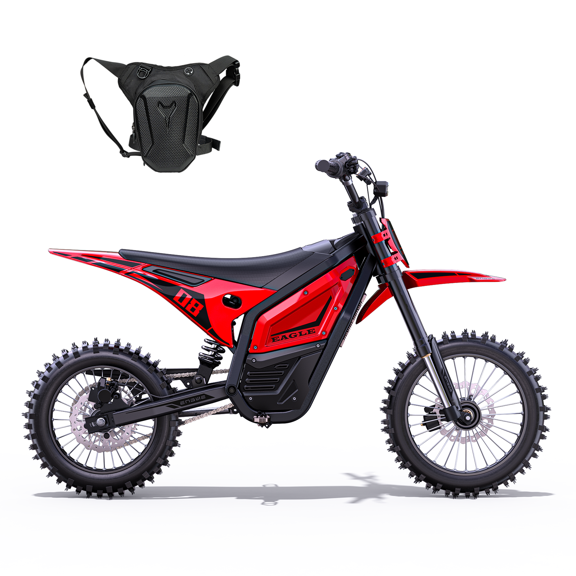 MilePop1 Electric Dirt Bike for Teen&Adult Electric Motorcycle 220N.m Torque,Max 37MPH Motorized Dirt Bike48V 25AH Battery Off-Road Dirt E-Bikes Hydraulic Brakes 14"/12"Tire & Bluetooth