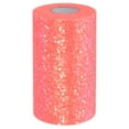 thumbnail image 1 of Uxcell Rouleaux de Tissu Tulle, Ruban Tulle Scintillant pour Jupes Tutu Bricolage Mariage Orange-Rouge, 1 of 6