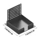 thumbnail image 3 of Caja de almacenamiento, organizador de escritorio, diseño de 3 niveles, marco de metal, para uso en la oficina,Wsvlmg, 3 of 8