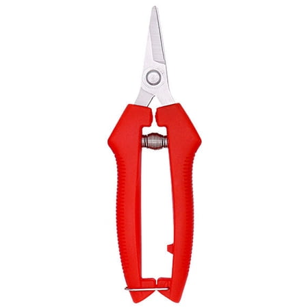 Long Edge Stainless Steel Pruning Shears Fruit Trees Bonsai Sharp Garden Scissors Tool