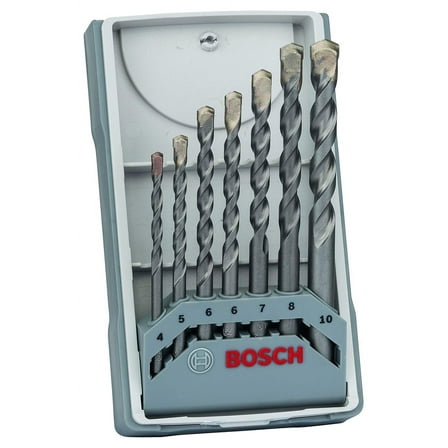 Bosch Piece Concrete -Set "CYL-3" m Long Length Drill Bits 1 4/5/6/6/ mm