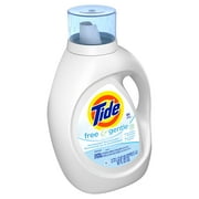 Tide Free & Gentle Liquid Laundry Detergent, 64 Loads 92 fl oz