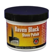 Meeco Manufacturing 402 Stove Polish Paste 4 oz Raven - Black - Pack of 12