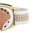 Bolle Duchess Waterproof Womens Snow Ski and Snowboard Goggles, White
