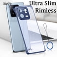 thumbnail image 1 of DECLAREYAO Original Slim Rimless Matte Clear Hard Phone Case For Xiaomi Mi 13T Pro 12T 12S Ultra 14 12X 12 S Mix 4 Cover Frosted, 1 of 7