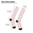 thumbnail image 5 of Balery Strawberry Printed Novelty Socks Men's Women's Crew Socks Sports Socks Knee High Socks Cotton Socks Quirky and Cool Socks, 5 of 9
