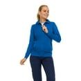 thumbnail image 2 of Medichic Scrub Jackets for Woman, Zip Front Nurse Jacket, 4-Way Stretch Fabric Warm Up Coat, 2 of 5