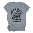 thumbnail image 7 of Fesfesfes Essentials Shirt Women Funny Printed Pattern Casual Fashion Soild Color Short Sleeve Tops Blouse Short Sleeve T Shirt M(US:6), 7 of 7