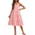 thumbnail image 1 of Vestido Arshiner, vestido de verano para niñas pequeñas, 3-4 T, rosa claro, 1 of 6