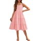thumbnail image 1 of Vestido Arshiner, vestido de verano para niñas pequeñas, 3-4 T, rosa claro, 1 of 6