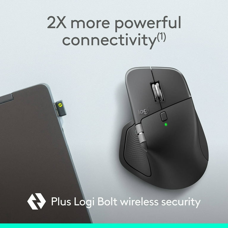 Logitech, MX Master 4 for Business, 8K DPI, Wireless Mouse