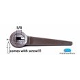 thumbnail image 2 of Levier de Poignée Inclinable ProFurnitureParts 5/8 Pouce Carré, Vis de Réglage Inclus, Finition Brun Foncé, 2 of 3