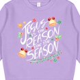 thumbnail image 3 of Inktastic Jesus is the Reason for the Season Christmas Bells and Stars Toddler Sweatshirt, 3 of 4