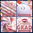 thumbnail image 4 of Colorful Balloons Graduation Banner Graduation Cap Congrats Display Star Decor Ribbon Streamers Grad Backdrop for Graduation Party College Graduation Photo Shoot, 4 of 9